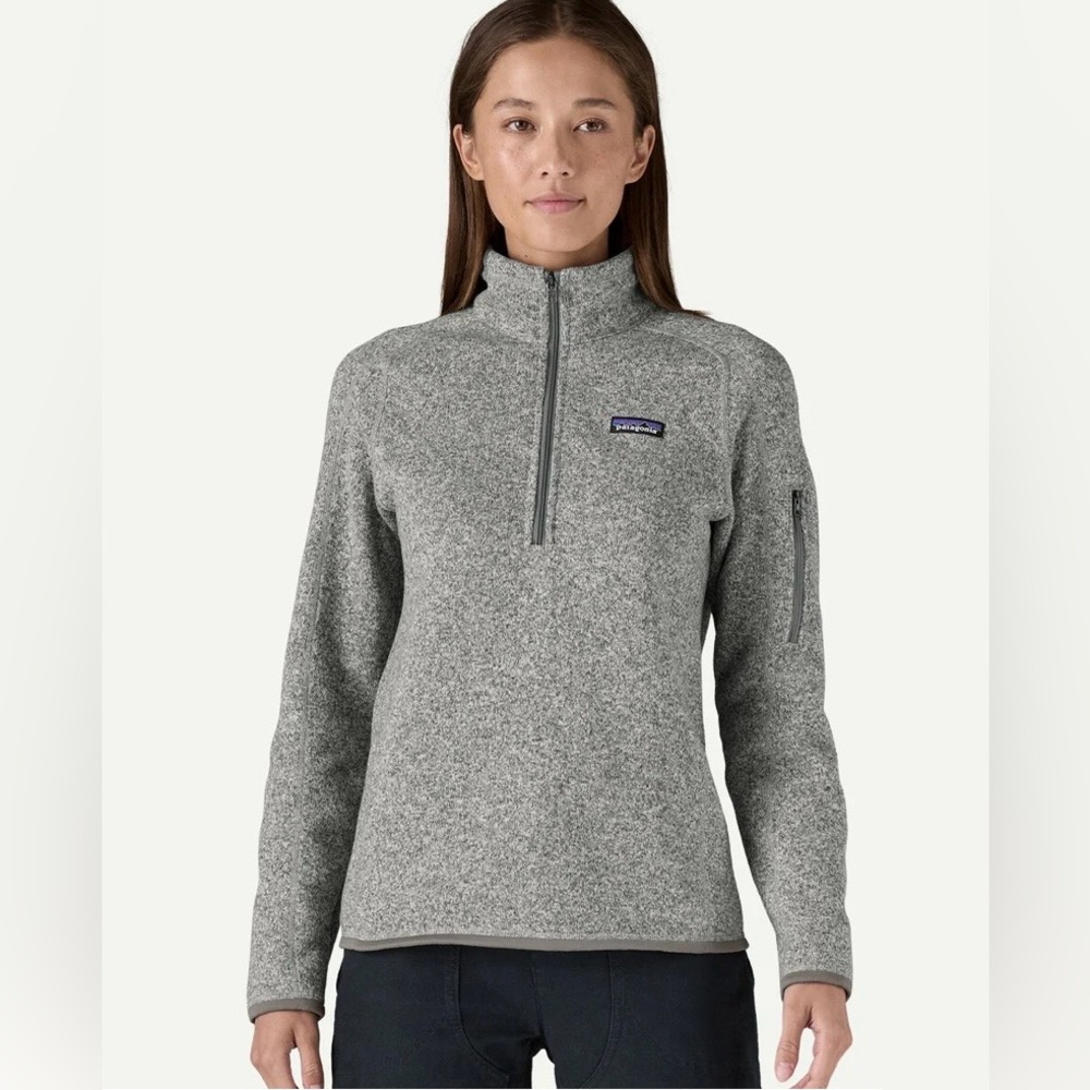 Patagonia Better Sweater Quarter Zip Long Sleeve Outdoor Hiking Women’s Size M